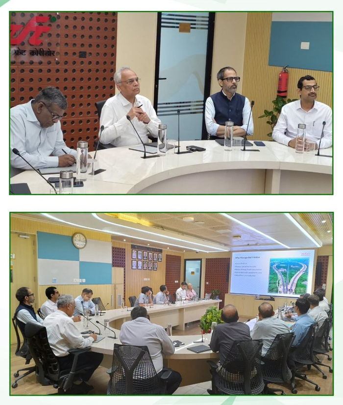 DFCCIL MD chairs meeting with Vandhana International